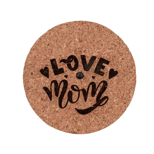 Engraved LED cork S - 'LOVE MOM'