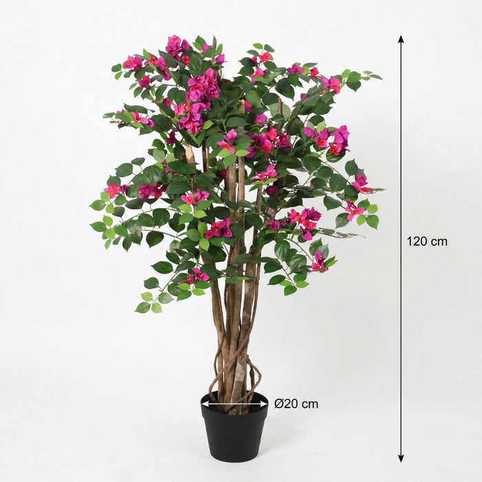 Kunstplant Bougainville - ↕120cm