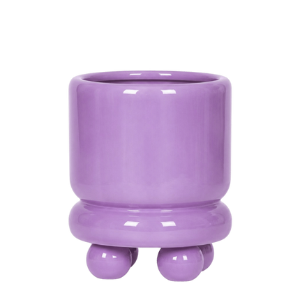 Kolibri Home | Dotty sierpot - Paars - Ø9 cm
