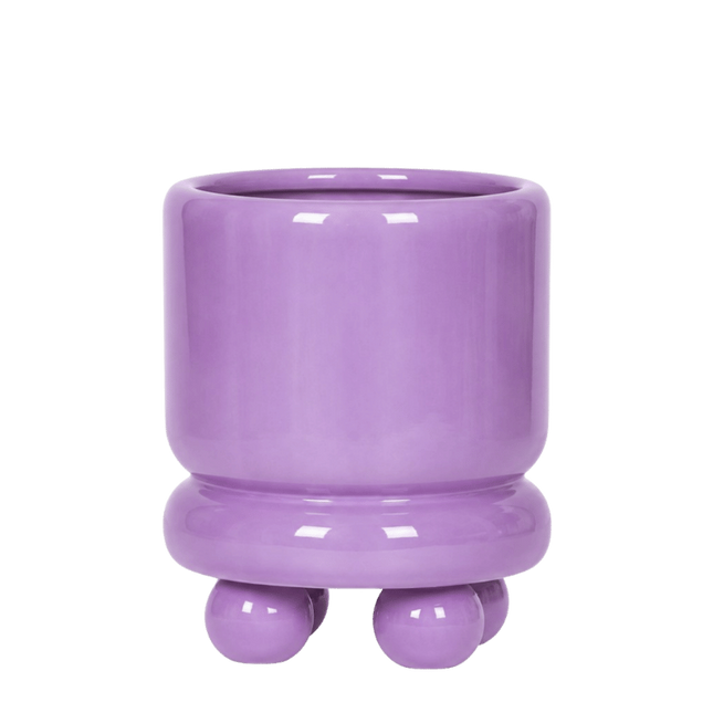 Kolibri Home | Dotty ytterkruka - Lila - Ø9 cm