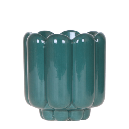 Kolibri Home | Retro sierpot - Groen - Ø9m