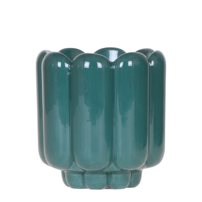 Kolibri Home | Retro blomkruka - Grön - Ø9cm