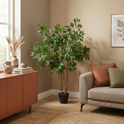 Artificial Ficus Benjamina plant - ↕128cm