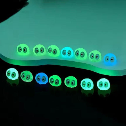 Glow in the dark - Mini - Multi - ↑ 1 cm - 14 stycken