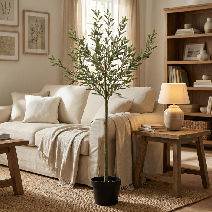 Kunstplant Olijfboom - ↕150cm