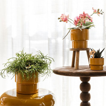 Kolibri Home | Timeless sierpot - Geel - Ø6 cm