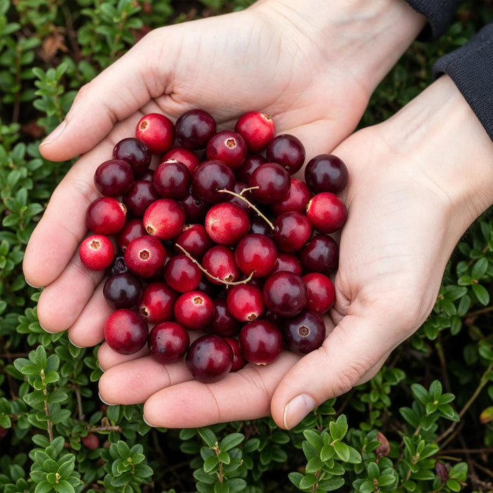 Blauwe Bes - Vaccinium macrophylla Early Black - Fruitplant - Winterhard - 3x - 9 cm - Donker Rode  Bes