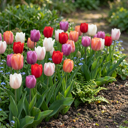 30x Tulipa Glowing with pride - Bloembollen - Tulp Glowing with pride - Diversen - Voorjaarsbloeier - Bolmaat 11/12