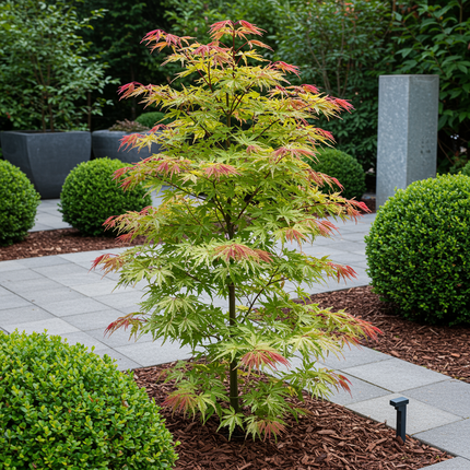 Japanischer Ahorn (Acer palmatum 'Phoenix') - Rosa - ↕70 cm - Ø19 cm