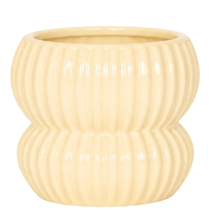 Kolibri Home | Horizon sierpot - Geel - ∅12cm
