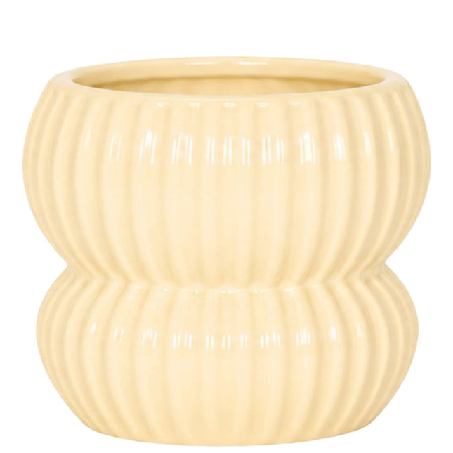 Kolibri Home | Horizon sierpot - Geel - ∅12cm