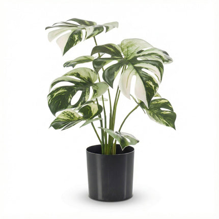 Artificial Monstera bush in pot - ↕40cm