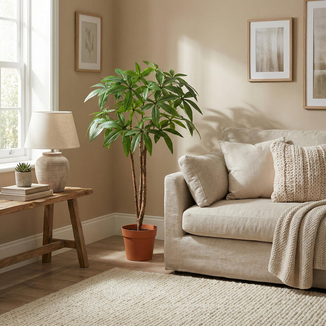 Pianta artificiale Pachira Aquatica - ↕85cm