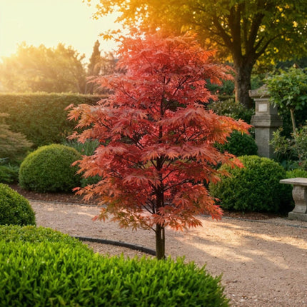 Japanse Esdoorn - Acer Palmatum Beni-maiko - Rood - ↕35cm - Ø12cm