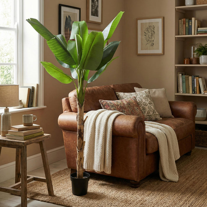 Kunstplant Bananenplant Musa - ↕190cm