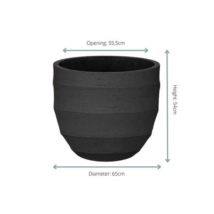 Pot Bordo New Egg Earth - D65 x H54