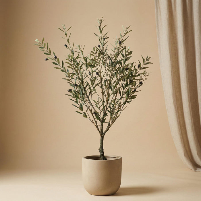 Olivier artificiel en pot - UV - ↕90 cm