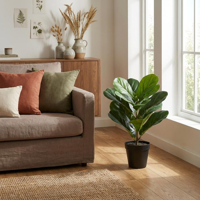 Kunstplant Ficus lyrata - ↕40cm