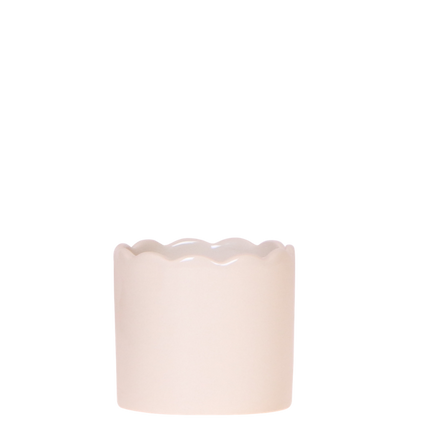 Kolibri Home | Curve sierpot - Wit - Ø6cm