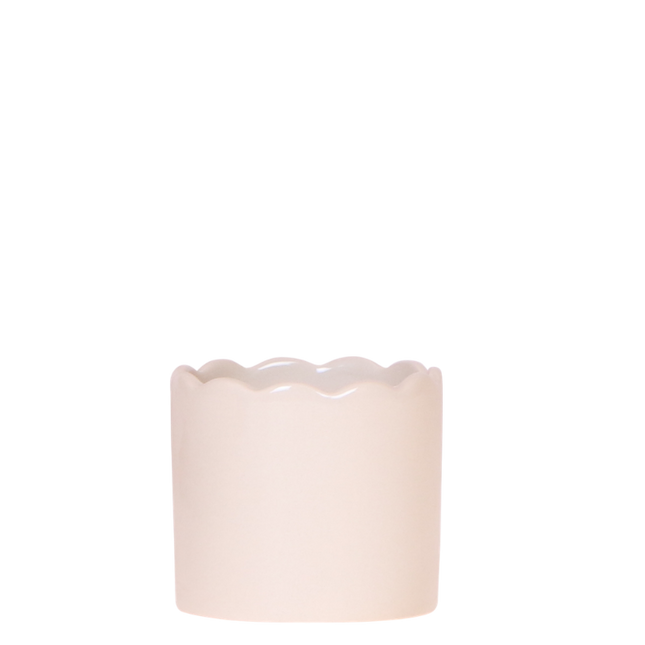 Kolibri Home | Curve sierpot - Wit - Ø6cm