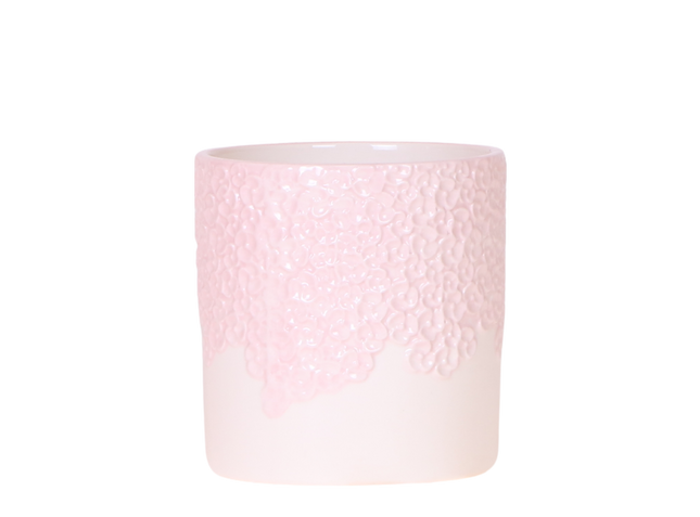 Kolibri Home | Maceta decorativa Bloom - Rosa - Ø9cm