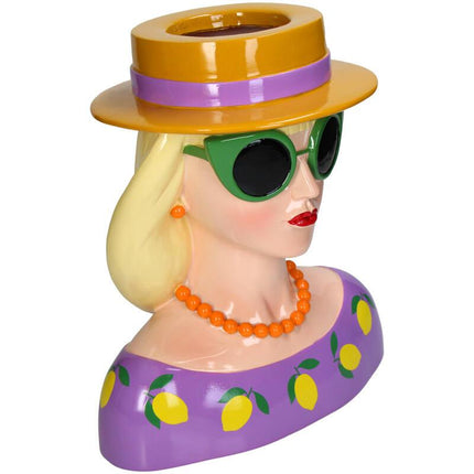 Vase Fashion Lady 'Isa' - Multicolore ↑ 29 cm