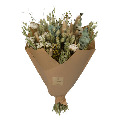 Flores secas - Ramo clásico - Natural - 4 ramos - ↕60 cm