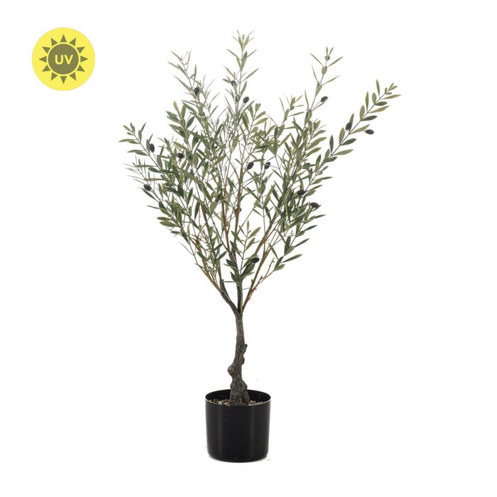Olivier artificiel en pot - UV - ↕90 cm