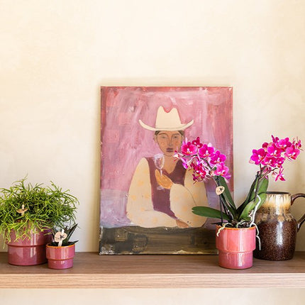 Kolibri Home | Timeless sierpot - Roze - Ø6 cm