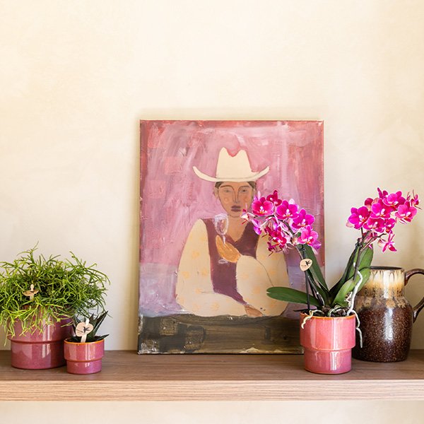 Kolibri Home | Timeless sierpot - Roze - Ø6 cm