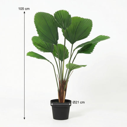 Artificial plant Licuala Grandis - ↕100cm