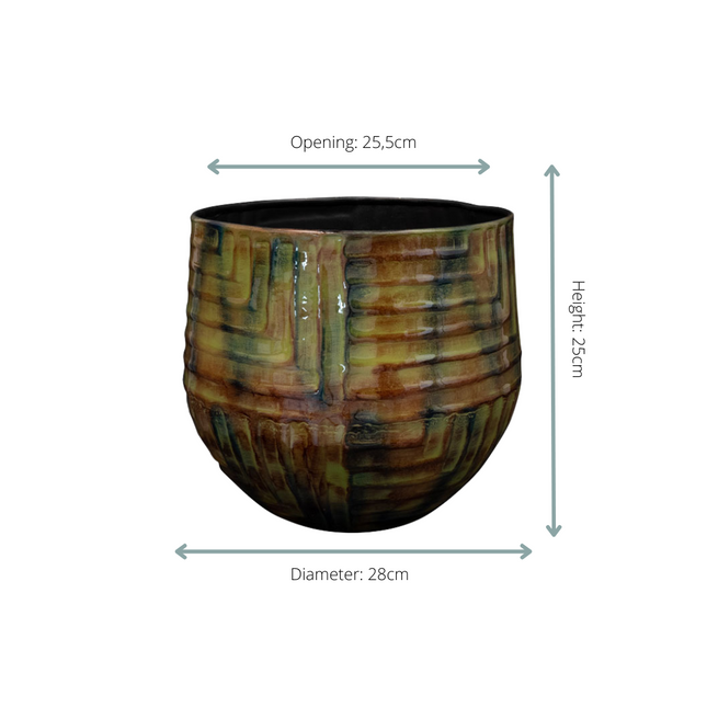 Vaso Mette Marrakech - D28 x H25