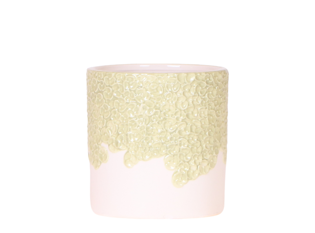 Kolibri Home | Maceta decorativa Bloom - Verde - Ø9cm