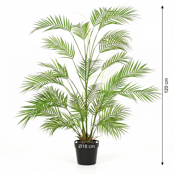 Kunstplant Areca - ↕120cm