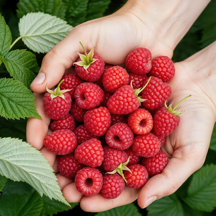 Raspberry - Rubus idaeus Ottawa - Red Raspberry - Ø9cm - 6x