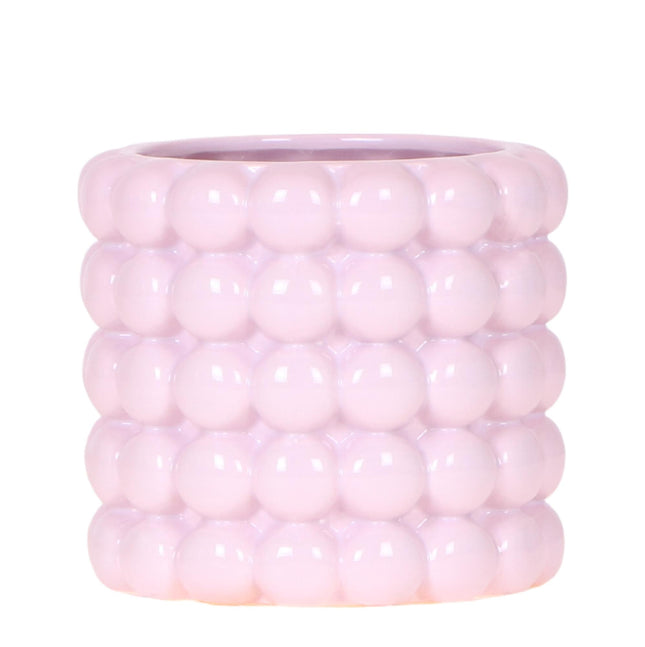 Kolibri Home | Maceta decorativa Poppy - Rosa - Ø9cm