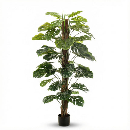 Sztuczna roślina Monstera na patyku - ↕150 cm