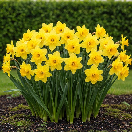 Bulbes de fleurs - Narcisse Carlton - Couleur jaune - 15 bulbes - Calibre 12/14 - Paquet XXL