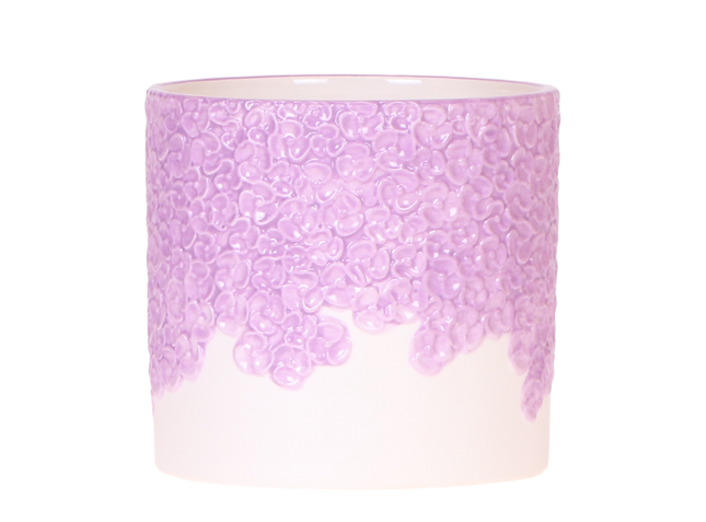 Kolibri Home | Maceta decorativa Bloom - Lila - Ø12cm