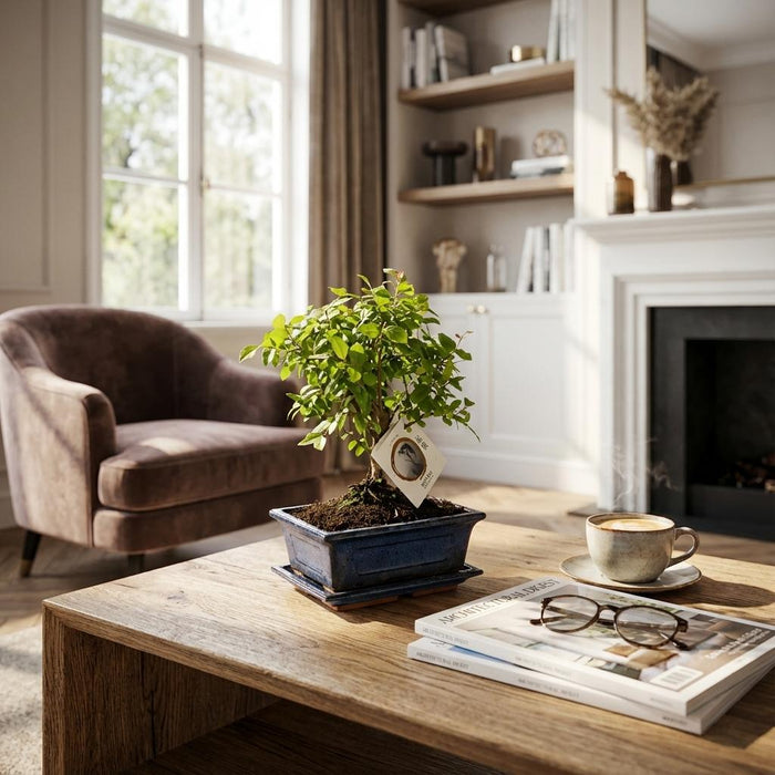 Bonsai Bol vorm Boom - ↕25-30 cm (mix keramiek)