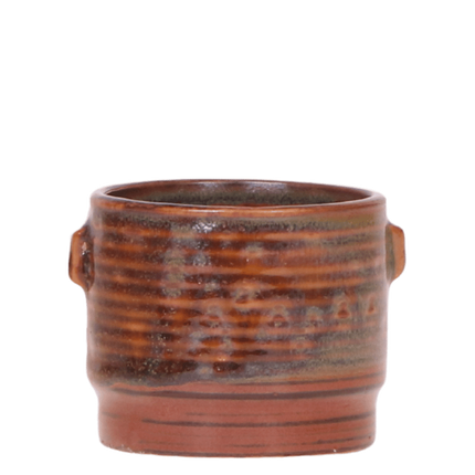 Kolibri Home | Sunset sierpot - Bruin - Ø6 cm