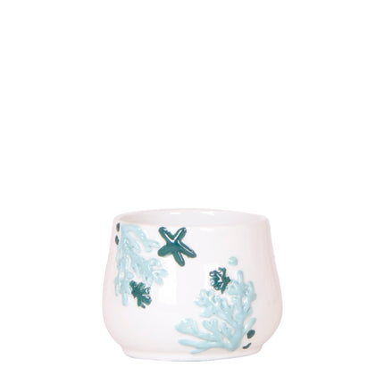 Kolibri Home | Doniczka koralowa - niebieska - Ø6 cm