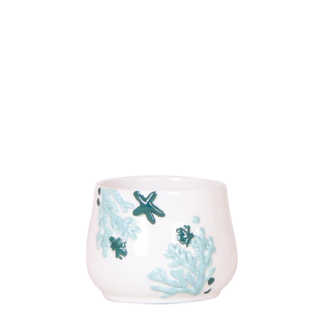Kolibri Home | Maceta de coral - Azul - Ø6cm