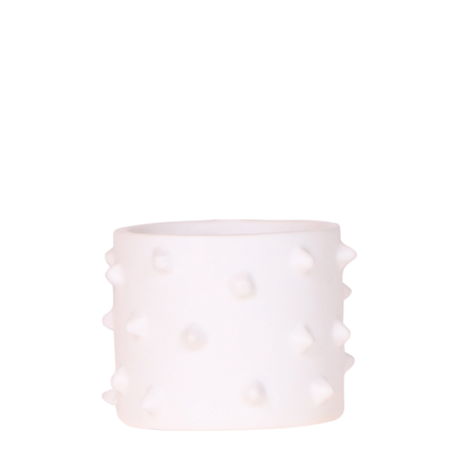 Kolibri Home | Spike blomkruka - Vit - Ø6cm