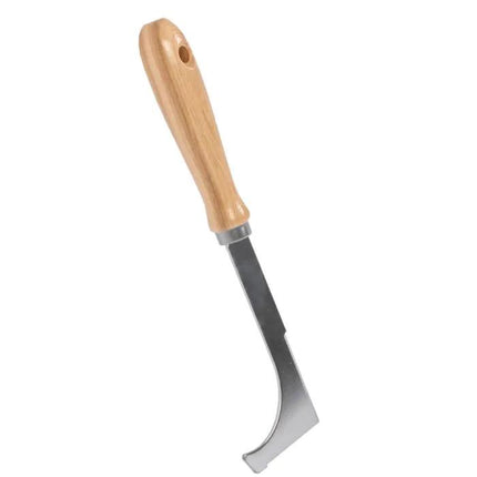 Hand grout scraper - Galvanized steel - Ash wood handle