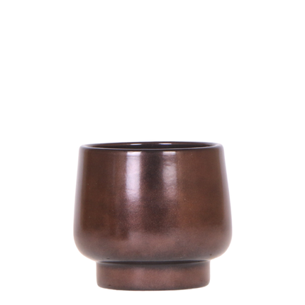 Kolibri Home | Scandic bloempot  - Copper - Ø9cm