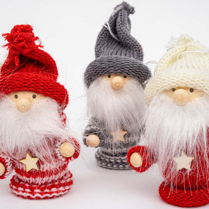 Gnome Dolls / Star Sweater – 8 cm – Set of 6