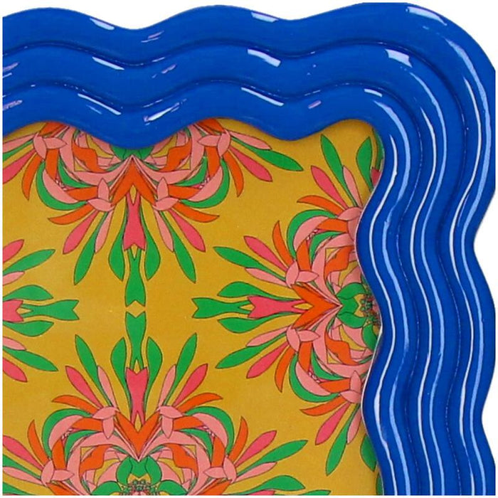 Fotolijst Gebogen Polyresin Blauw