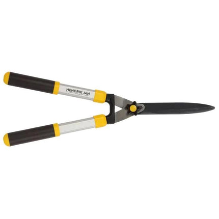 Taille-haie Hendrik Jan – Aluminium, coupe ondulée, télescopique (60 cm)