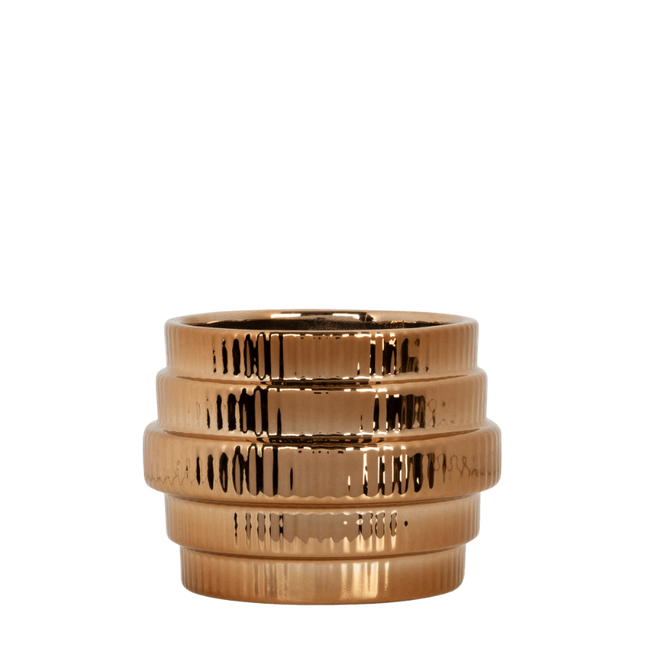 Kolibri Home | Allure Empire Shiny sierpot - Brons - Ø6cm